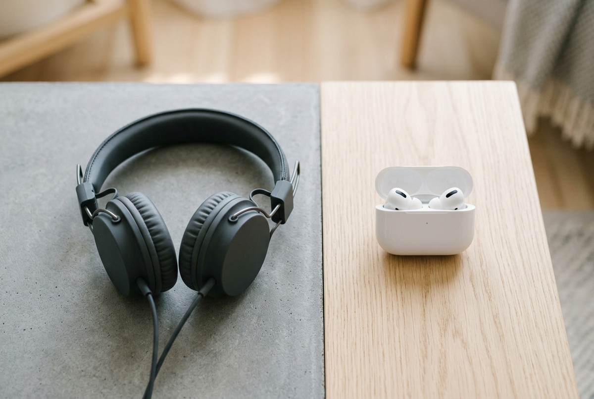 Over-Ear or In-Ear Headphones? Choose Around Your Routine